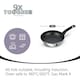 image 5 of Prestige 9 X Tougher Stainless Steel Frying Pan - 21cm