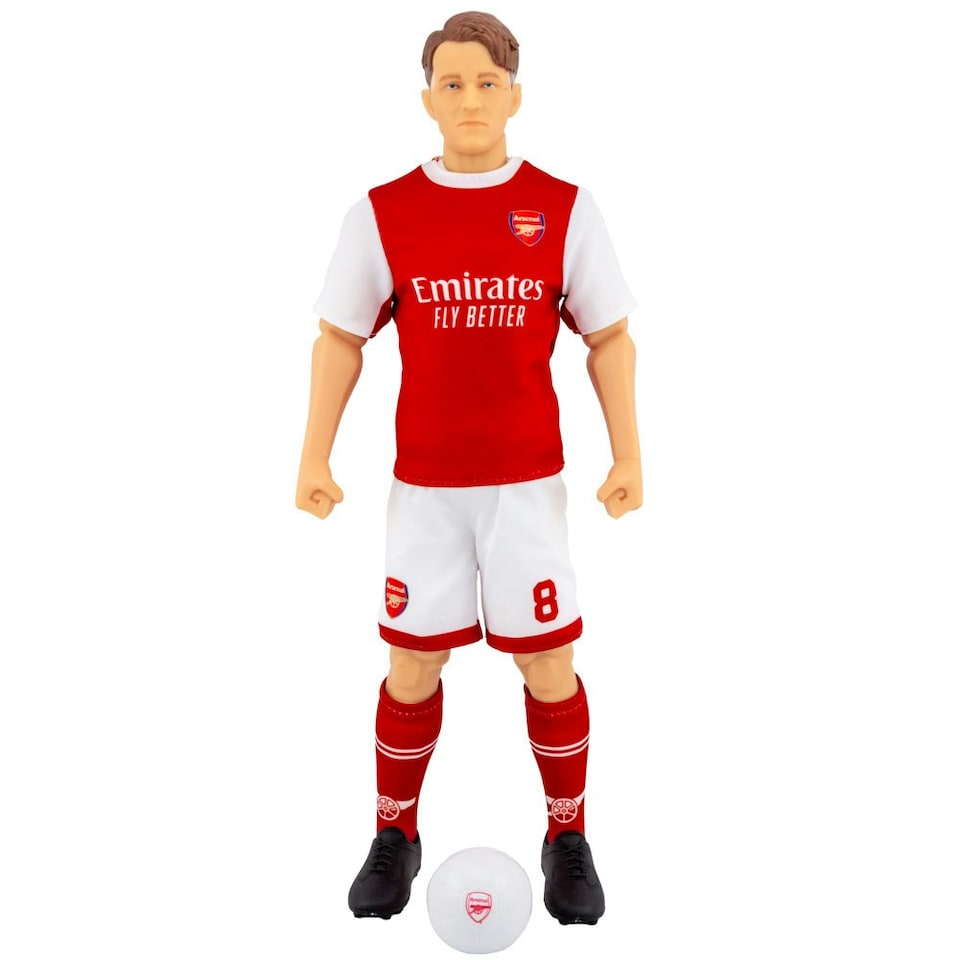 image 1 of Arsenal FC Martin Odegaard Action Figure - Red/Blue/Gold - One Size