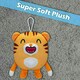 image 5 of Jasper Pinata Smashlings Soft Toy Cute Plushie Huggable Cuddly 15cm Orange
