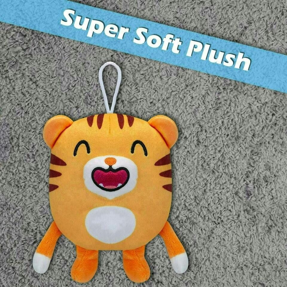 image 1 of Jasper Pinata Smashlings Soft Toy Cute Plushie Huggable Cuddly 15cm Orange