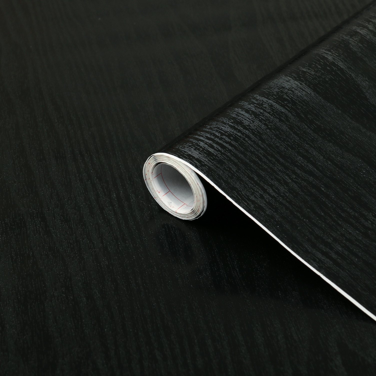 d-c-fix Black Woodgrain Sticky Back Plastic Furniture Worktop Self Adhesive Wrap 5m x 90cm