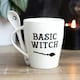 image 2 of Something Different Basic Witch Ceramic Mug Set - White - One Size