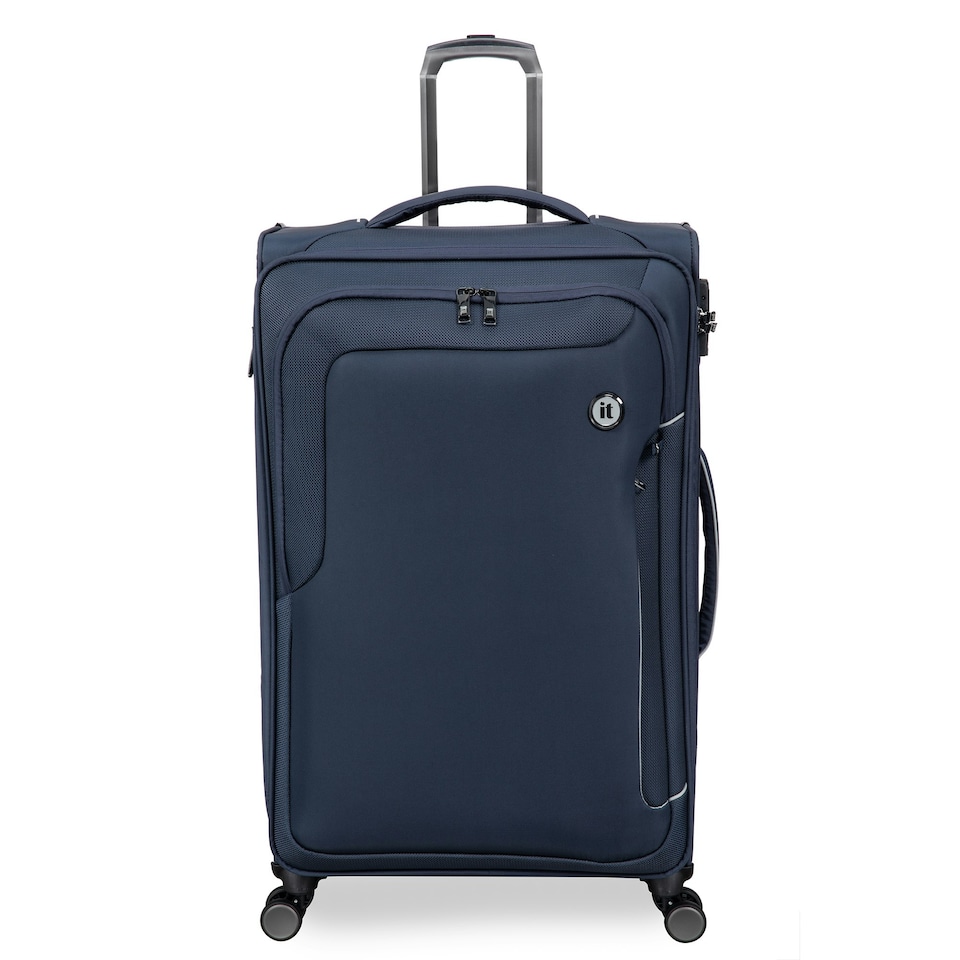 image 1 of IT Luggage Teleported Navy Berry Expandable Large Suitcase with TSA Lock Blue | Large