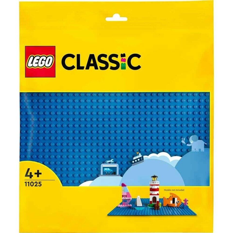 image 1 of LEGO Classic Blue Baseplate 32x32 Stud Layout