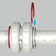 image 2 of John Guest Speedfit Collet Locking Clip 15mm White - CM1815W (Pack Of 100)