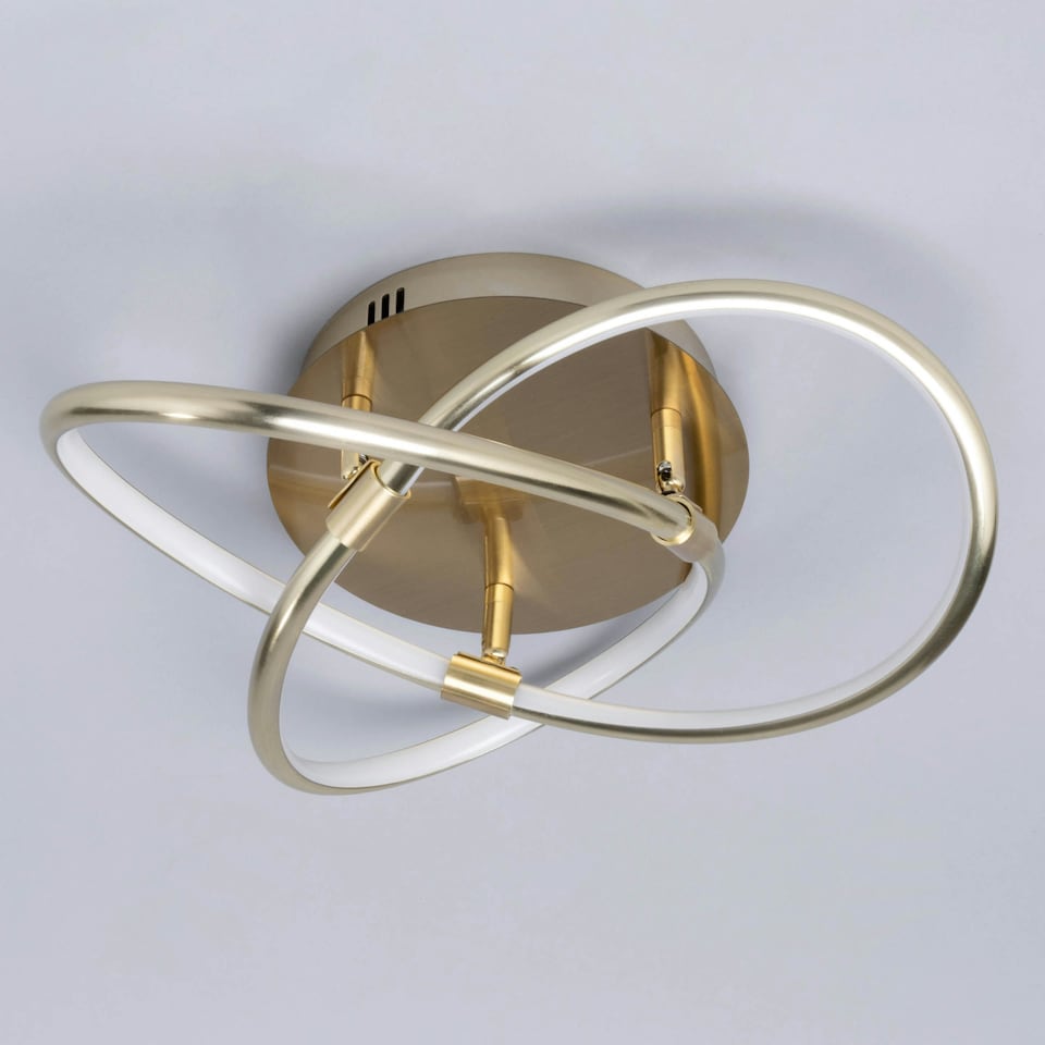 image 1 of BHS Eero LED Ceiling Light | Gold | Satin Brass | 1