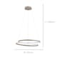 image 3 of EGLO Ruotale Modern Sandy Steel LED Pendant Light