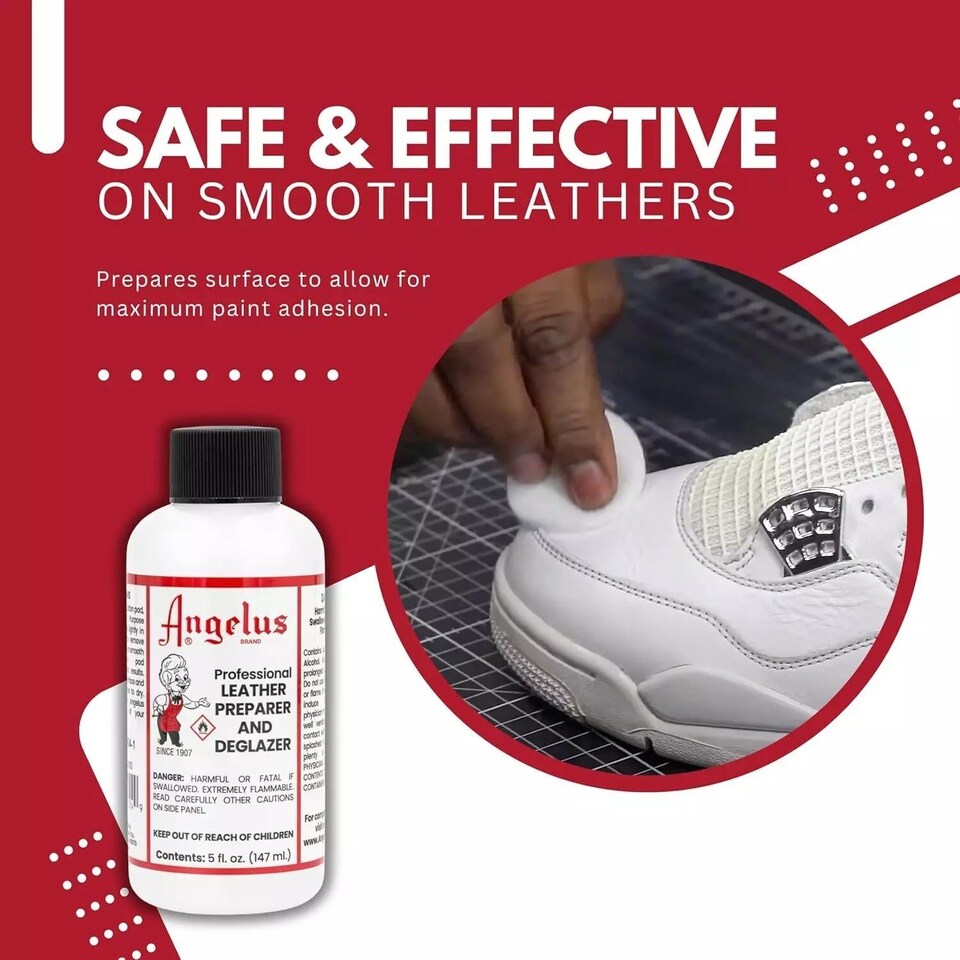 image 1 of Angelus Leather Preparer and Deglazer for Stripping Top Coats
