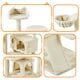 image 4 of Yaheetech 146 cm Multilevel Indoor Cat Tree Tower for Kittens Beige