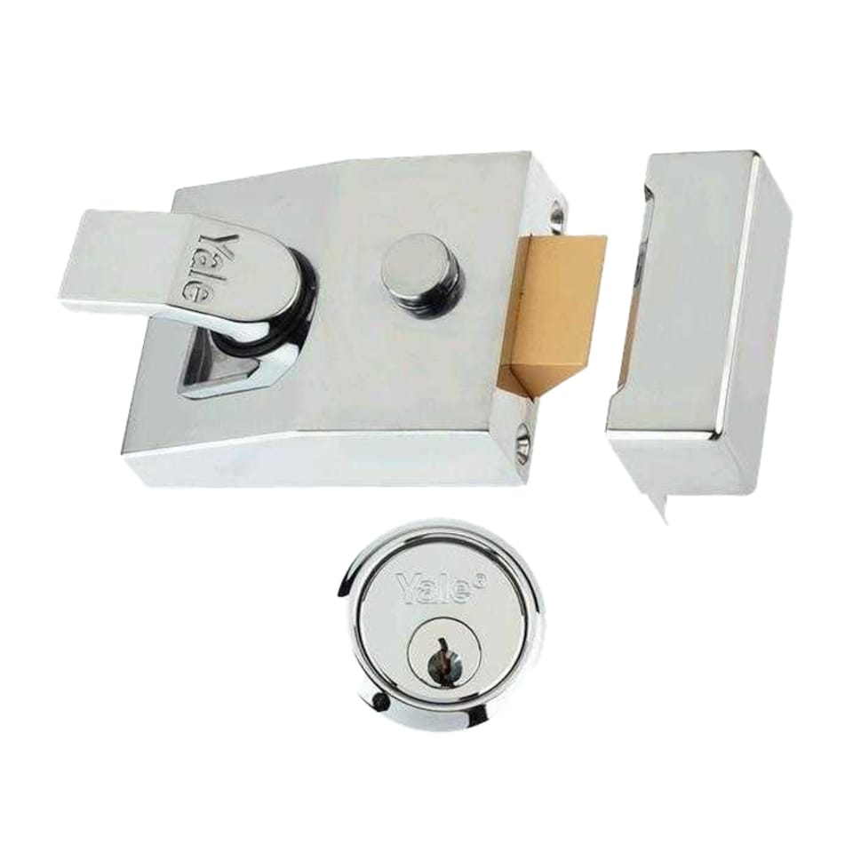 Yale P89 Door Lock | Black | Black | One Size | 1