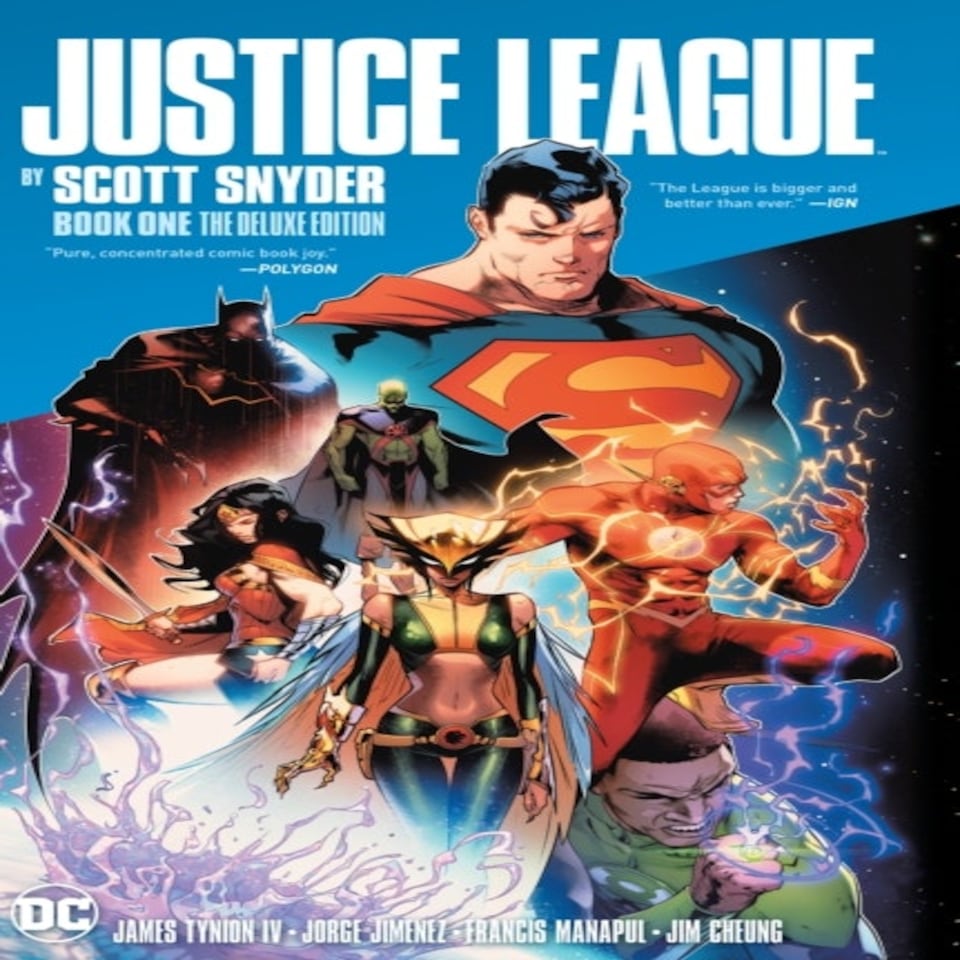 Justice League By Scott Snyder Book One Deluxe Edition