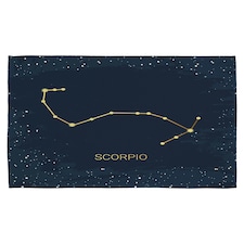Gold scorpio (kitchen towel)