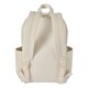 image 2 of Floso Zaino Plain Canvas 16L Backpack | Cream | Sandstone | One Size | 1