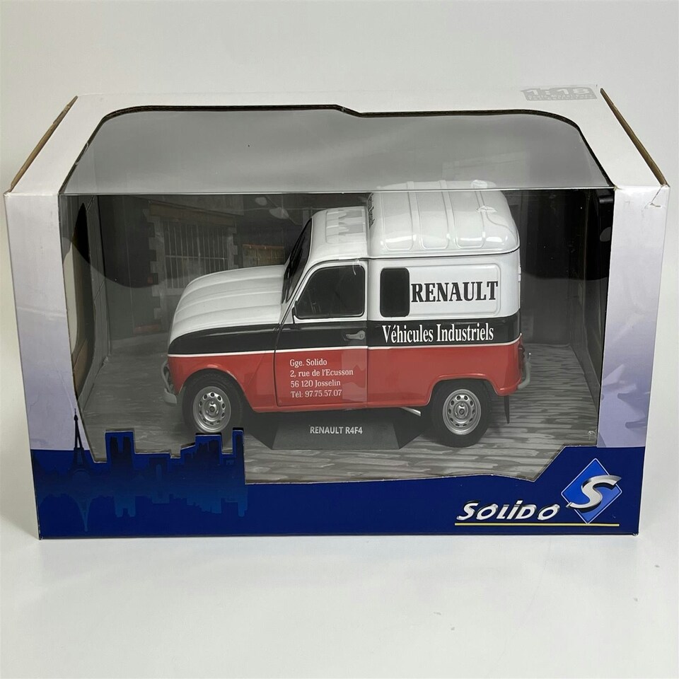 image 1 of Renault R4 F4 Renault Vehicule Industriel 1988 1:18 Scale Solido 1802206