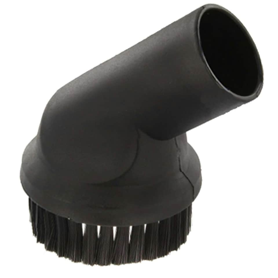 image 1 of SPARES2GO Round Dusting Brush Tool compatible with Karcher Vacuum Cleaner (35mm)