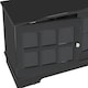 image 6 of MDA Designs Hamilton Black Freestanding Traditional TV Cabinet with Storage Elegant Classic Design for Flat Screen TVs up to 55" Black