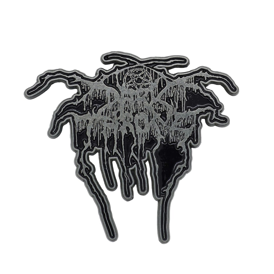 Darkthrone Pin Badge: Logo (Retail Pack) N/A