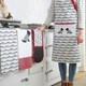 image 2 of Kitchencraft Double Oven Glove Westie Black