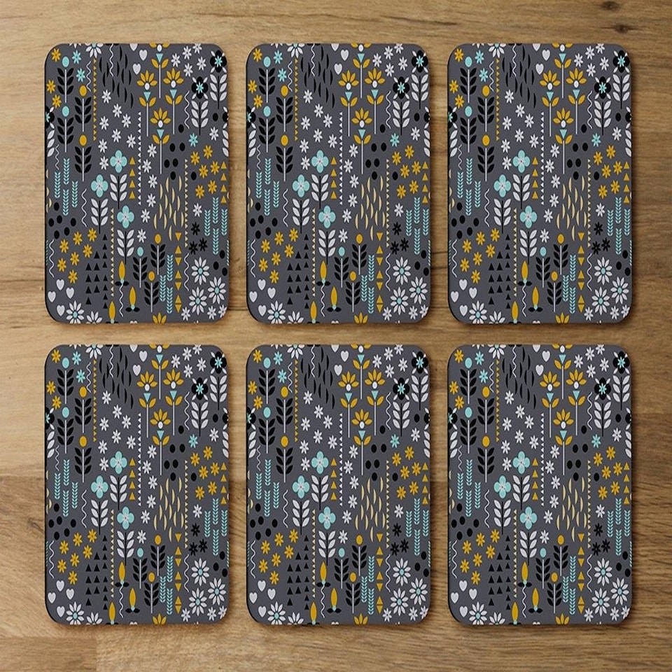 image 1 of Flower Print (Coaster)