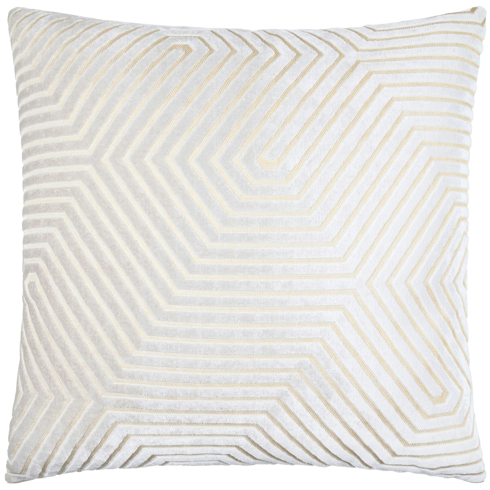 image 1 of Paoletti Evoke Cut Velvet Cushion Cover Blue