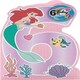 image 4 of Disney Ariel Design 6th Birthday Card with Badge