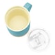 image 5 of Asobu Ultimate Stainless Steel Ceramic Inner Coating Mug 400ml Baby Blue