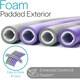 image 5 of Smooth Weighted Hoop - Purple