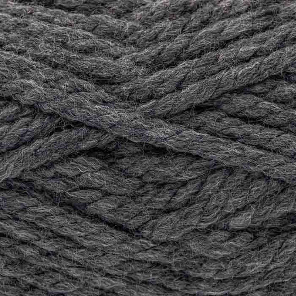 King Cole Grey Big Value BIG Super Chunky Yarn (Value Pack 5 x 250g Balls) For Crochet, Knitting - 75m per ball
