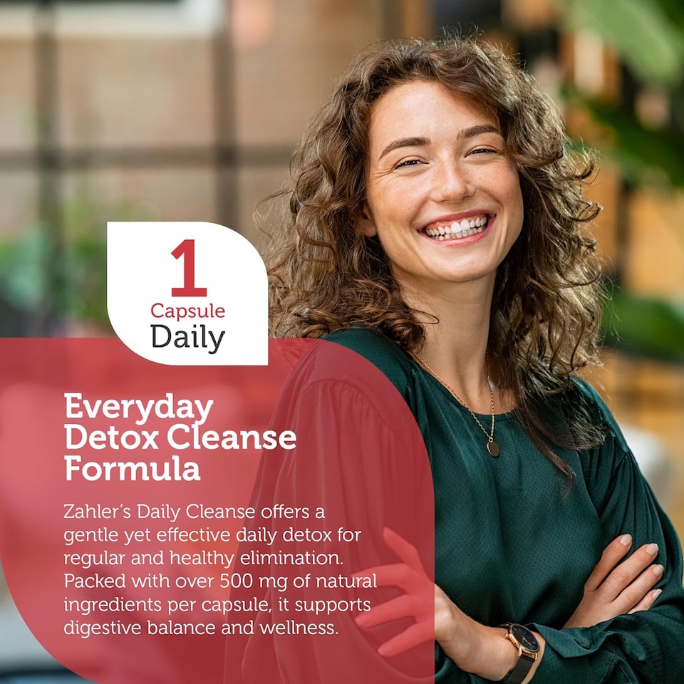 image 1 of Daily Cleanse, Digestive Cleanse & Detox Formula Unflavored, 60 c