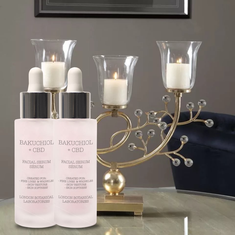 image 1 of London Botanical Laboratories 2 X Bakuchiol + CBD Serum 30ml
