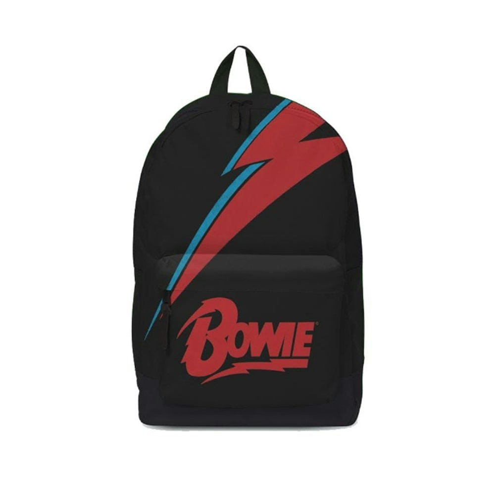 Rocksax David Bowie Backpack - Lightning Black in True Black