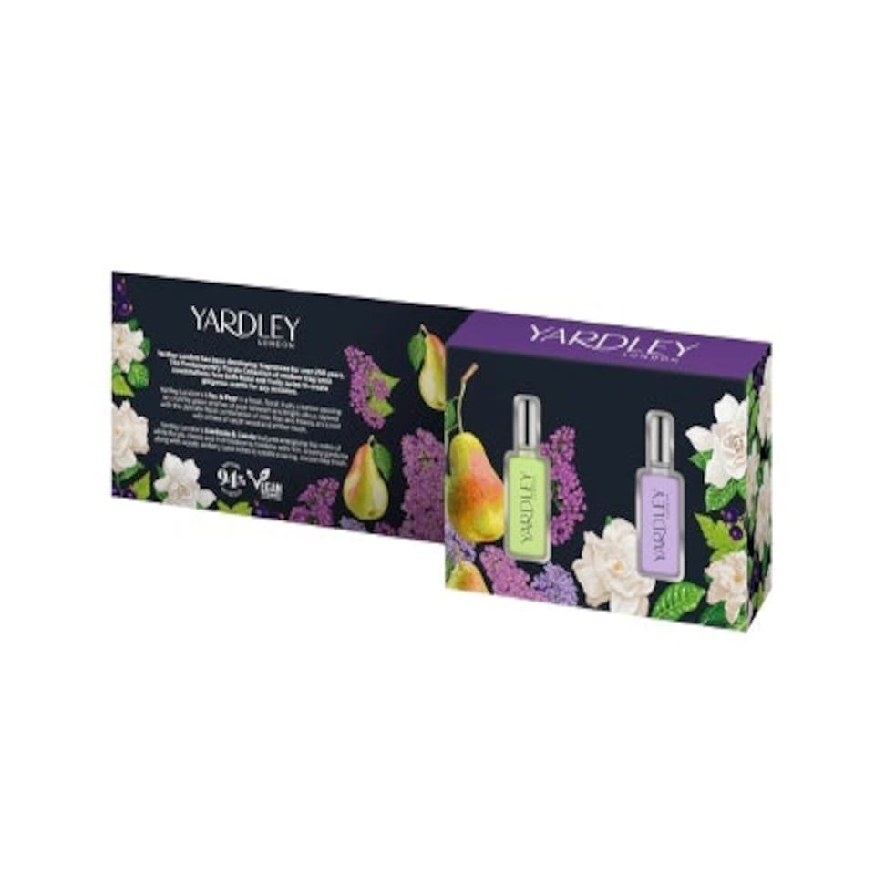 image 1 of Yardley London Contemporary Classic Florals Mini Fragrance Collection
