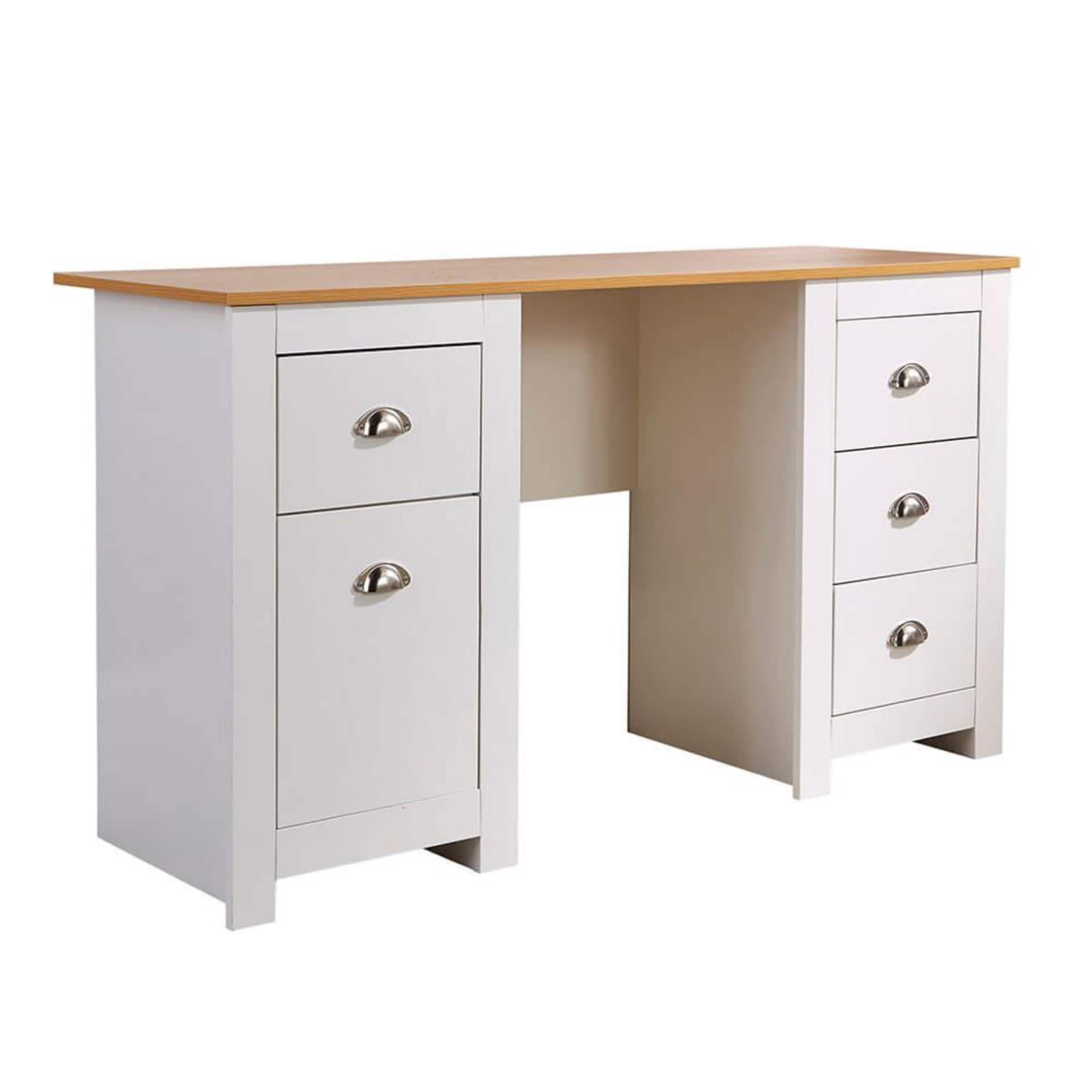Computer Desk Study Table Home Office Workstation Furniture | White