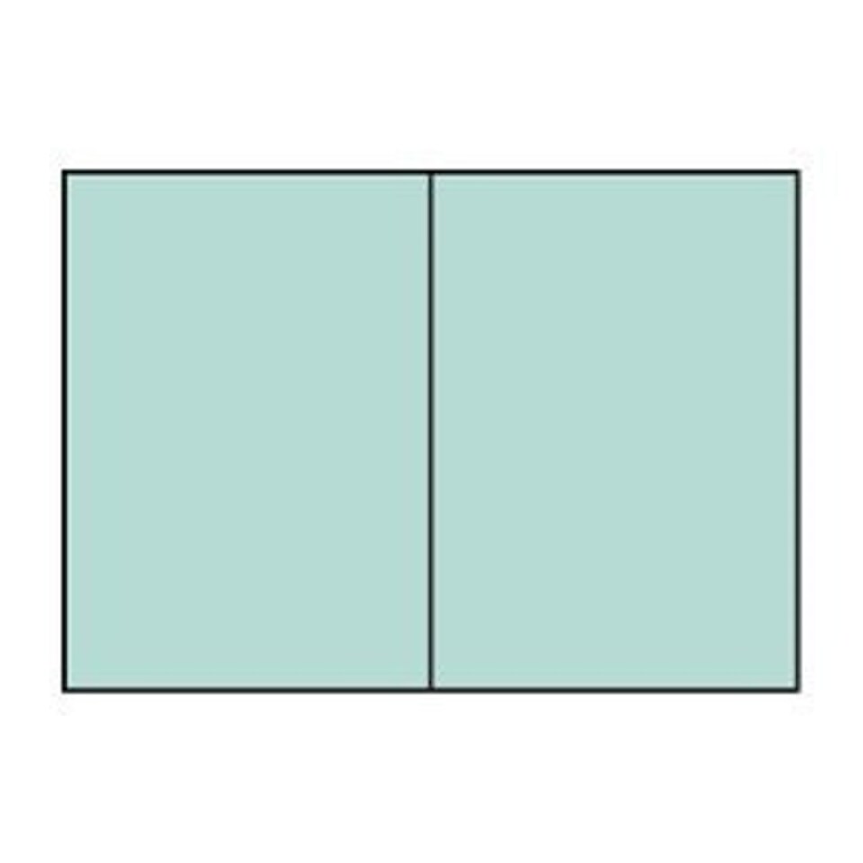 PAPERADO B6 CARD TIFFANY BLUE PK OF 5 - Rössler - RR1103072174