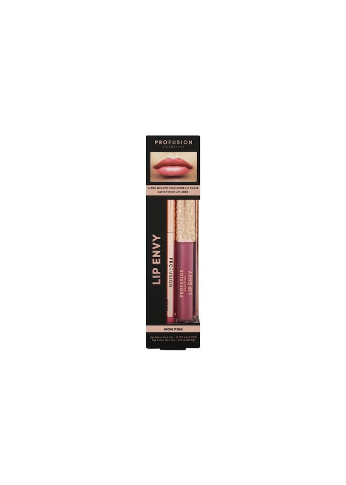 image 1 of Lip Envy Gloss and Lip Liner Duo Wow Pink Pink