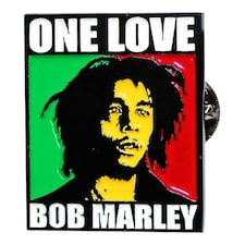 Bob Marley  Pin Badge: One Love   - Accessories N/A