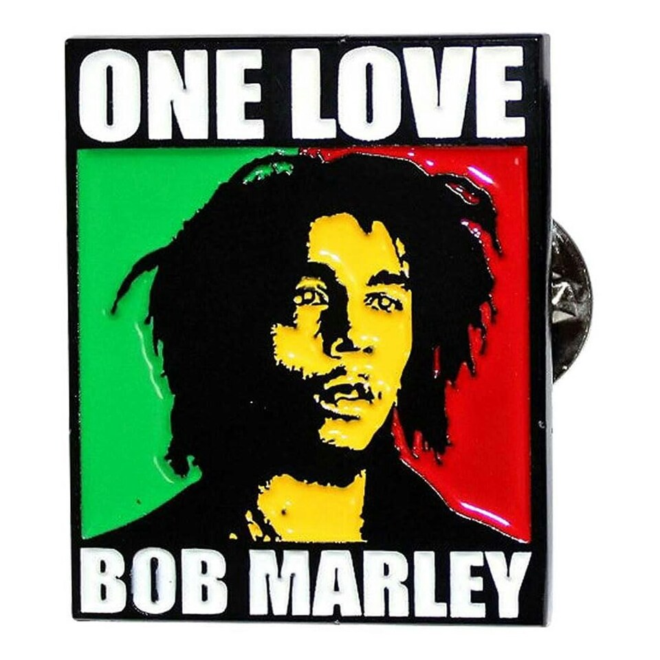 Bob Marley  Pin Badge: One Love   - Accessories N/A