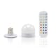 image 1 of Omniance Rechargeable Wireless LED Light with Remote | White