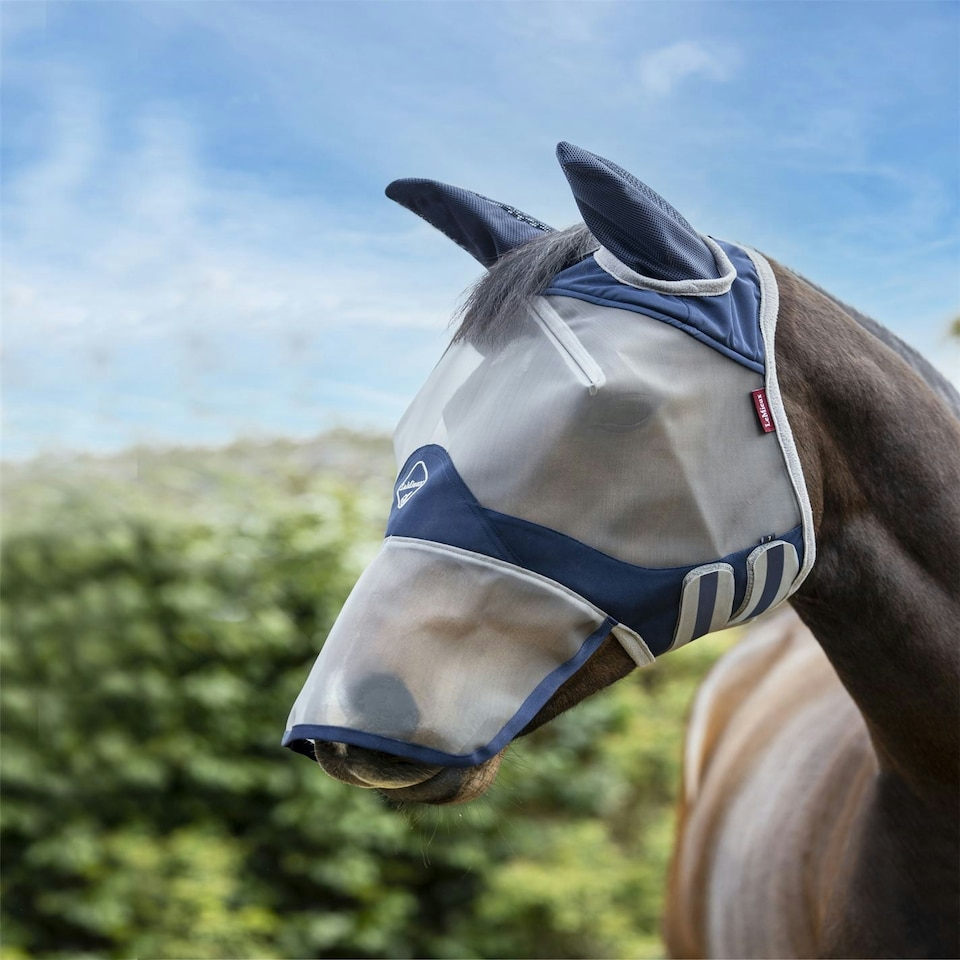 image 1 of LeMieux ArmourShield Pro Full Fly Mask Blue | X-Large