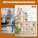 image 8 of COSTWAY 5-Tier Plant Holder Stand Shelf Storage Organizer Brown
