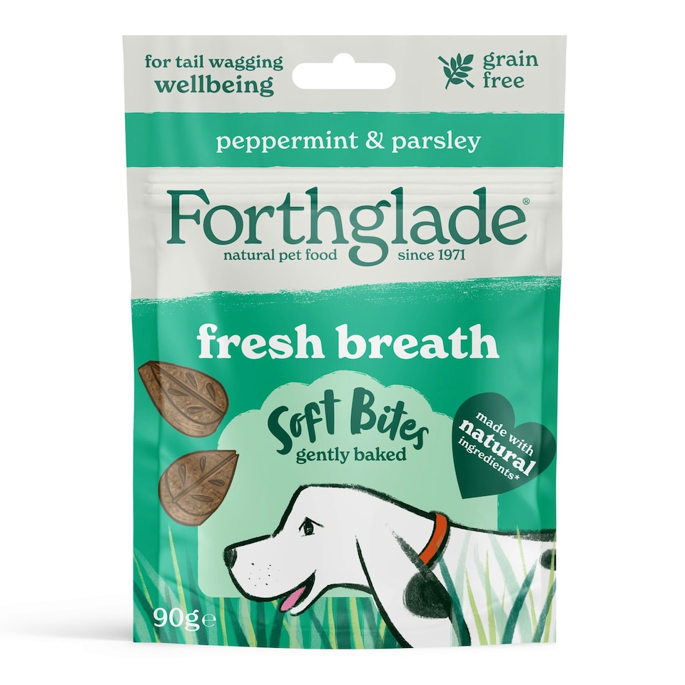 image 1 of Fresh Breath Peppermint & Parsley Dog Treats (8x90g)