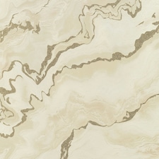 Aurelian Marble Wallpaper in Cream & Gold Cream