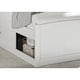 image 5 of Painted Wood Single Bedframe  in White