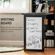 image 5 of HOMCOM Convertible Desk with Whiteboard Multi-function Workstation, Black