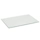 image 1 of Harbour Housewares Clear Glass Kitchen Chopping Board - 50 x 40cm - Cutting Board Worktop Saver Worksurface Protector Glass Chopping Board Clear