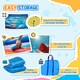 image 8 of Outsunny Kids Inflatable Bouncy Castle 6 in 1 Water Slide Water Gun