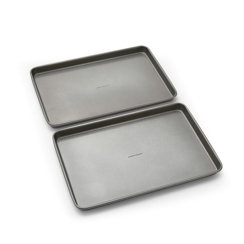 image 1 of Morphy Richards 15"x10" Oven Tray Set