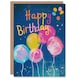 image 1 of Bright Colourful Fun Balloons Man Woman Girl Birthday Card