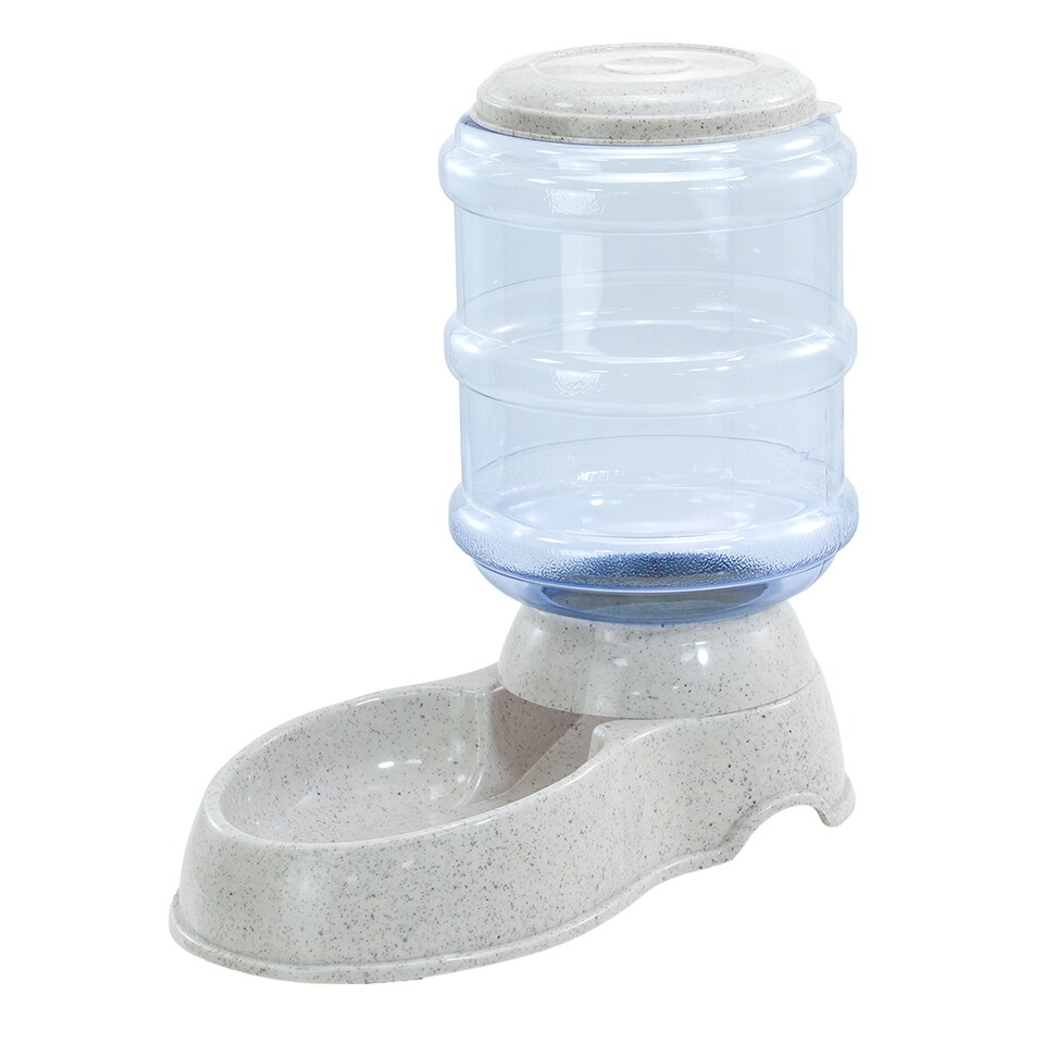 image 1 of Skylos Automatic Pet Food Feeder 3.5L Plastic Dispenser Station for Cat and Dog