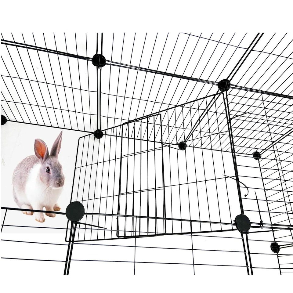 image 1 of Gr8 Home Large Cat Cage Playpen Enclosure Pet Rabbit Ferret Kennel Metal Wire Crate Box